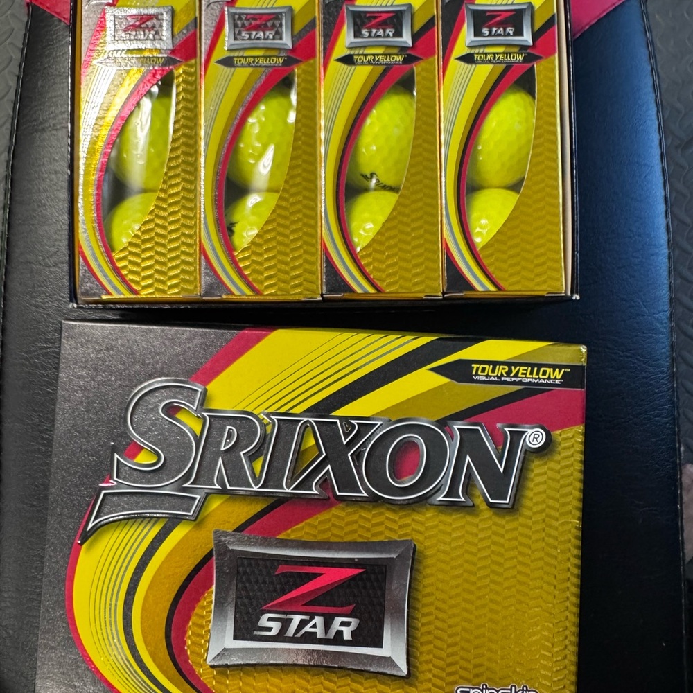 Srixon Z-Star Tour Yellow Golf Balls